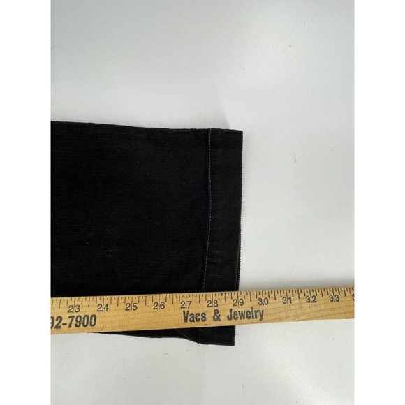 Ralph Lauren Polo Jeans Company Women's Straight Black Corduroy Pants Size 4 - Picture 15 of 16